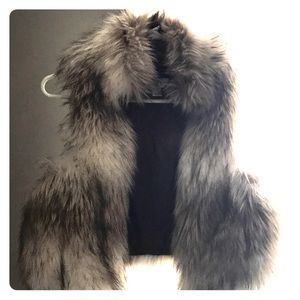 Loft faux fur vest